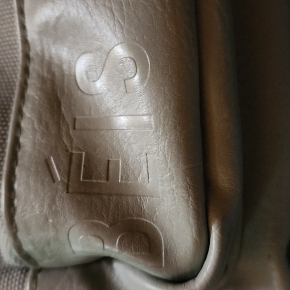 NEW AUTHENTIC BEIS, CANVAS AND LEATHER TRAVEL BACKPACK. - Picture 4 of 16